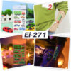 UV glow in the dark temporary tattoo Bei-271 12x7.5cm, party favour Auckland NZ