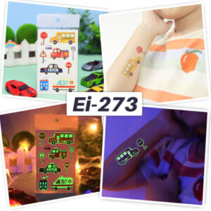 UV glow in the dark temporary tattoo Bei-273 12x7.5cm, party favour Auckland NZ