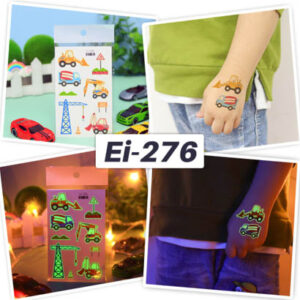 UV glow in the dark temporary tattoo Bei-276 12x7.5cm, party favour Auckland NZ