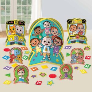 Cocomelon table decorating centrepiece kit, party decoration Auckland NZ