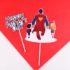 Happy Father's Day acrylic cake topper set 2 pieces, Auckland NZ