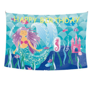 Mermail wall back drop banner