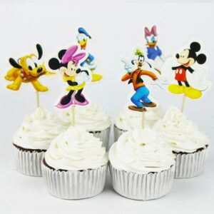 Mickey Mouse Donald Duck cupcake toppers 24 pieces, Auckland NZ