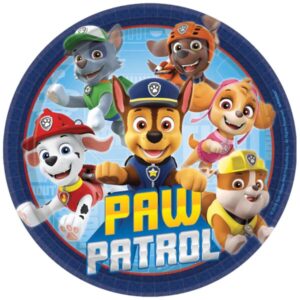 PAW Patrol Adventures round plates 7 inch 8 pieces, Auckland NZ