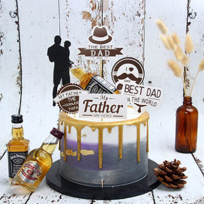 Happy Father's Day cake toppers 6 pieces set, Auckland NZ