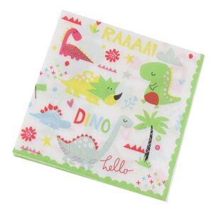 Dinosaur birthday party lunch napkins 20 pieces, Auckland NZ