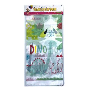 Dinosaur birthday party tablecover, party supplies Auckland NZ