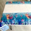 Mermaid party tablecover Mermaid birthday party tablecover, Auckland NZ