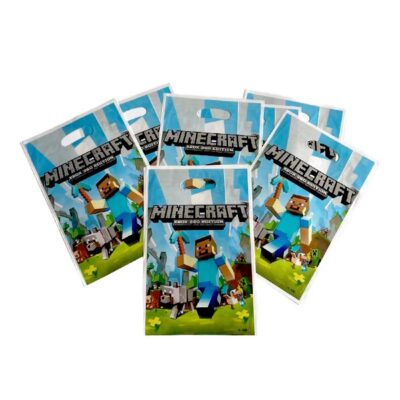 Minecraft birthday party loot bags 10 pieces, Auckland NZ