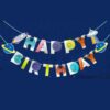 Outer Space Birthday party banner Outer space party Happy Birthday banner, Auckland NZ