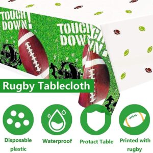 Rugby birthday party tablecover, Auckland NZ