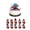 Spiderman party theme cake toppers 11 pieces, Auckland NZ