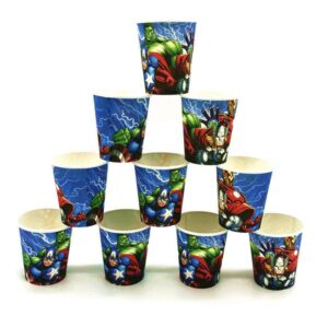 Superhero Birthday Party Paper Cups – 10pk