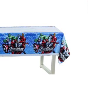 Superhero birthday party tablecover 180x108cm, Auckland NZ