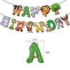 Jungle safari birthday birtdahy banners