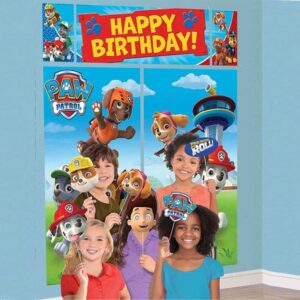 PAW Patrol Happy Birthday scene setter and props, Auckland NZ