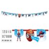 Spider-Man Webbed Wonder add-an-age letter banner 25.4cm, Auckland NZ