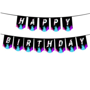 TikTok Happy Birthday Banner