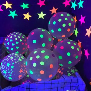 UV Neon Party Balloons