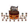 Harry Potter party cake toppers set 16 pieces 5.9x3.93 inch, Auckland NZ
