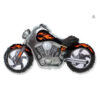 Black Motobike Foil Balloon 155cm