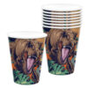 Jurassic into the Wild paper cups 266ml 8 pieces, Auckland NZ
