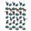 Jurassic into the Wild hanging string decorations 6 pieces, Auckland NZ