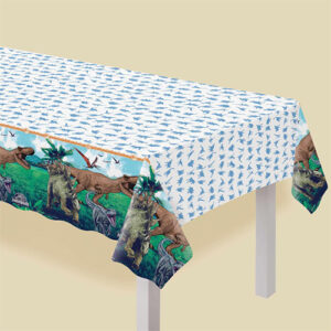 Jurassic into the Wild paper tablecover 137x243cm, Auckland NZ