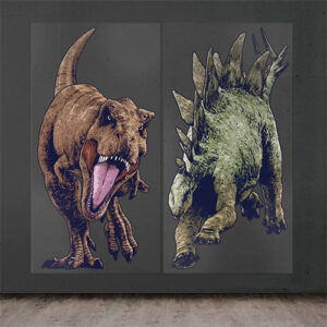 Jurassic into the Wild scene setter backdrop 2 plastic pieces, Auckland NZ