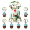 Wild One birthday cake topper 7 pieces acrylic, Auckland NZ