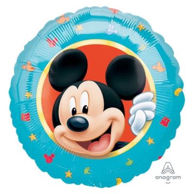 Mickey Mouse portrait foil balloon 45cm helium quality, Auckland NZ
