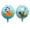 Ahoy Pirate Shark Foil Balloon Ahoy Pirate Shark Foil Balloon