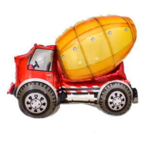 Cement Mixer Truck Foil Balloon