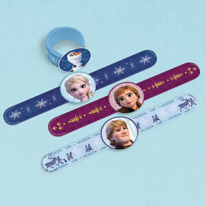 Frozen 2 slap on bracelets pack of 4, party favour Auckland NZ