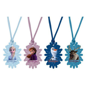 Frozen 2 thank you tags, party favour Auckland NZ