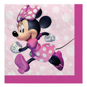 Minnie Mouse Forever beverage napkins, Auckland NZ