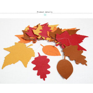 Maple Leaf Paper Wall Garland