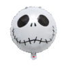 Skull pirate foil balloon 18 inch helium quality, Auckland NZ