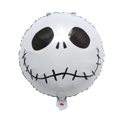 Skull pirate foil balloon 18 inch helium quality, Auckland NZ