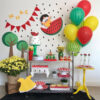 watermelon theme balloons