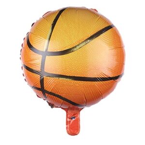 Basketball foil balloon 18 inch helium quality, Auckland NZ