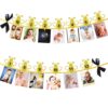 Happy Bee Day12 Month Bee Photo Banner Happy Bee Day 12 month bee photo banner 10x10cm frames, Auckland NZ