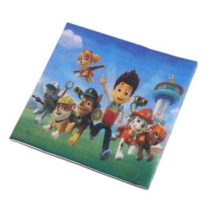 PAW Patrol birthday party napkins 20 pieces, Auckland NZ