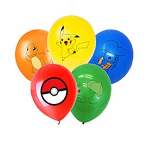 Pokémon theme balloon package 5 pieces 12 inch helium quality, Auckland NZ
