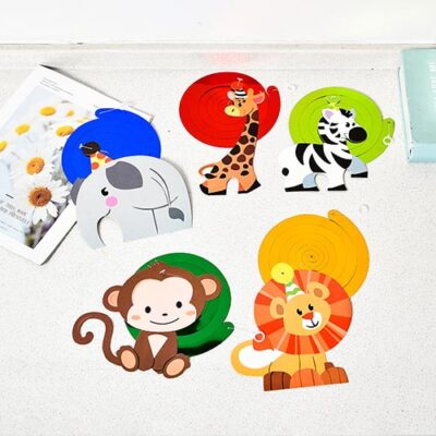 Safari Party Planet Hanging Swirl Decorations3