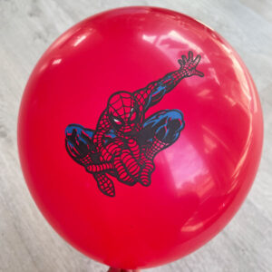 Spiderman Party balloon Red Spiderman