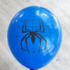 Spiderman party balloon Blue Spider Spiderman party balloon Blue Spider