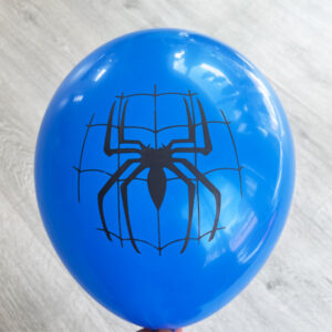 Spiderman party balloon Blue Spider