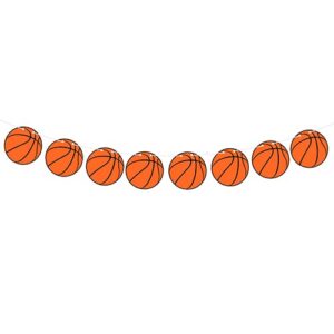 Basketball party 8 piece birthday banner, Auckland NZ
