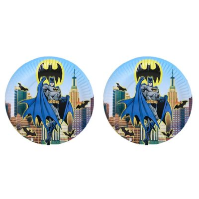 Batman party paper plates 7 inch 10 pieces, Auckland NZ